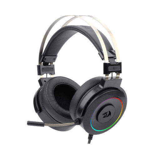 Auriculares Gamer Redragon Lamia H320 RGB Usb 7.1 Negro Con Base