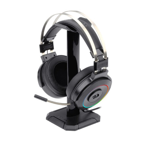 Auriculares Gamer Redragon Lamia H320 RGB Usb 7.1 Negro Con Base - Imagen 2