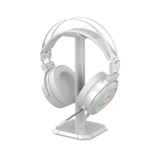 Auriculares Gamer Redragon Lamia H320 RGB Usb 7.1 Blanco Con Base - Imagen 3