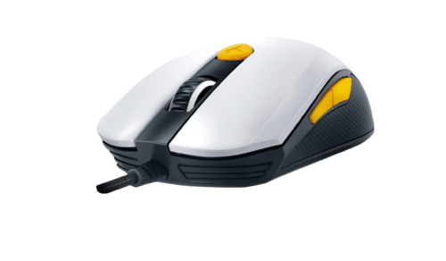 Mouse Gamer Genius GX M8-610 White/orange - Imagen 3