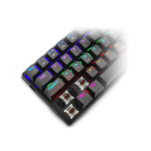 Teclado Mecanico 60% T-Dagger Arena TGK-321 Switch Brown - Imagen 4