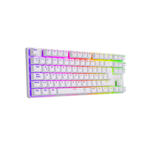 Teclado Mecánico T-Dagger Bora T-TGK315 White - Imagen 2