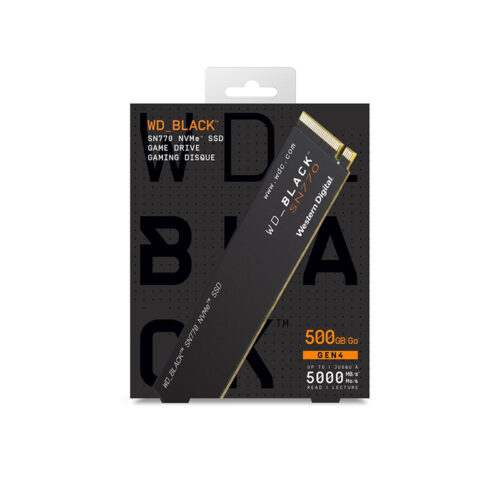 Disco M.2 2280 Western Digital Black SN 770 500 GB - Imagen 2
