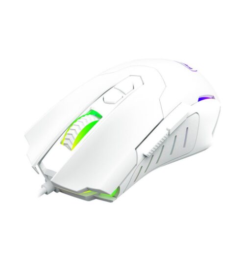 Mouse Gamer T-dagger TGM206W Beifadier White RGB - Imagen 3