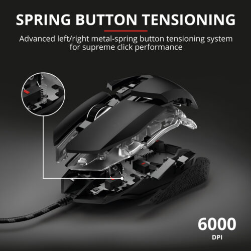 Mouse Gamer Trust GXT950 Idon RGB - Imagen 8