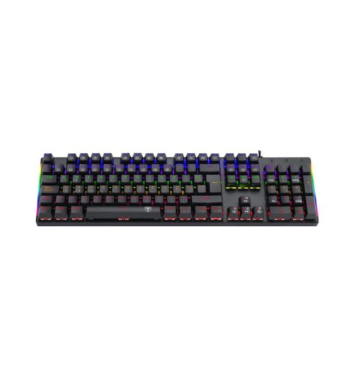 Teclado Mecánico Gamer T-dagger TGK310 Naxos Rainbow Blue Switch - Imagen 3