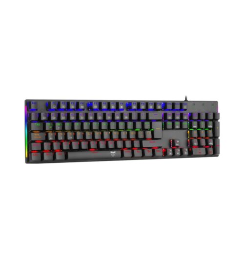 Teclado Mecánico Gamer T-dagger TGK310 Naxos Rainbow Blue Switch - Imagen 2